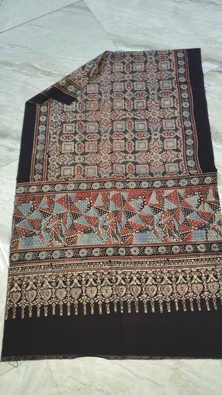Ajrak cotton stole