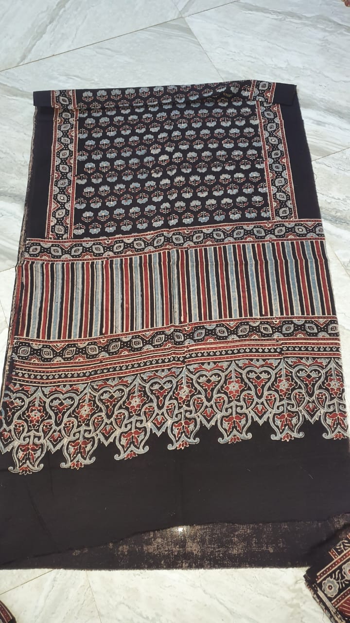 Ajrak cotton stole