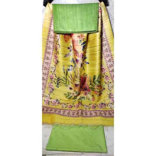 Tussar ghicha silk duppata