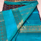 1000 butta silk cotton Saree in rani pink  rettaipet border