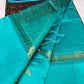 1000 butta silk cotton Saree in rani pink  rettaipet border